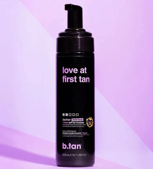 b.tan Violet Self Tanner Kit